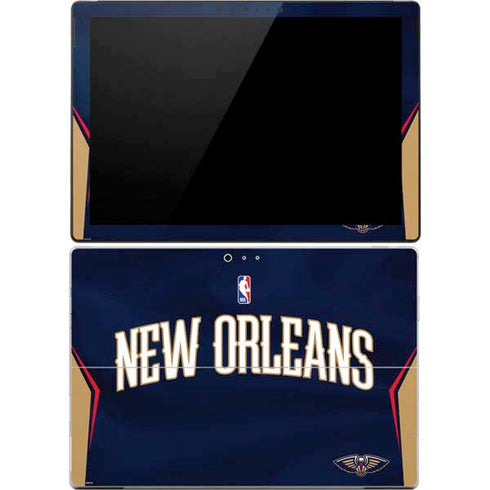 NBA New Orleans Pelicans Jersey Surface Pro 4 Skin